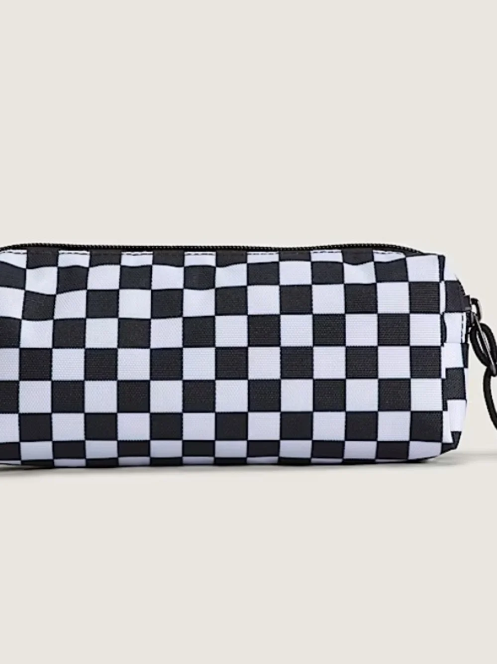 Vans Checkerboard 'Off The Wall' Pencil Case - Black & White